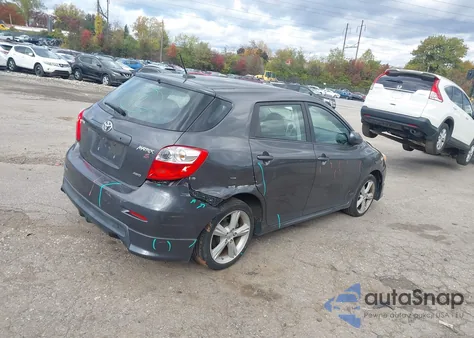 2009 Toyota Matrix S из США, поврежденный, VIN 2T1LE40E99C007839
